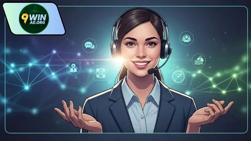 9WIN hỗ trợ khách hàng 24/7