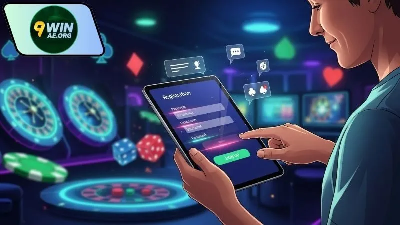 Quy trình đăng ký tài khoản thần tốc chưa đến 3 phút tại 9WIN