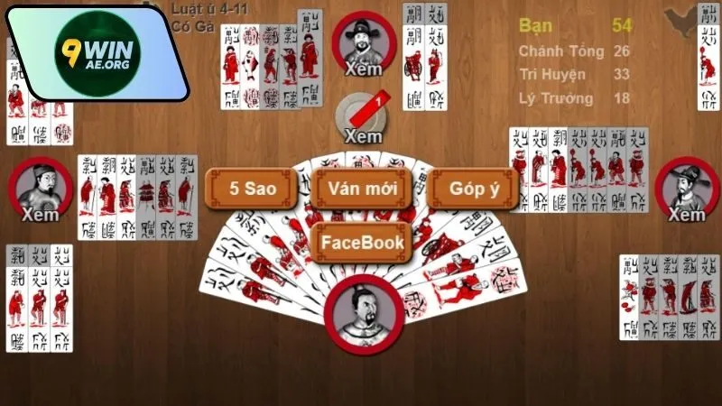 Mẹo chơi đánh Chắn online 9WIN hiệu quả