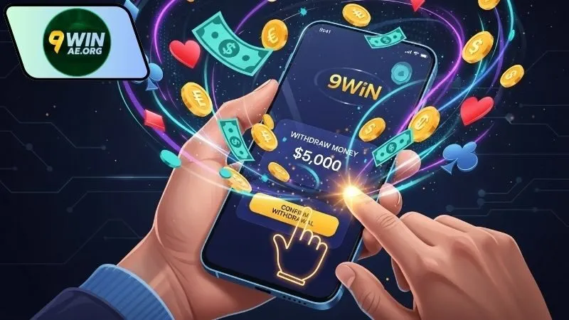 Điều kiện và hạn mức rút tiền 9WIN